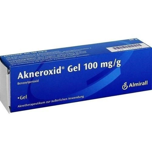 ALMIRALL HERMAL GMBH AKNEROXID 10 Gel 50g PZN 2484982