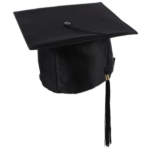 Gorras de graduación de soltero para adultos con borlas para fiesta de ceremonia de graduación - Imagen 1 de 12