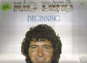 MAC DAVIS * BEGINNING * SEALED LP* COLLECTORS SERIES* PLANTATION 49 STEREO - Picture 1 of 2