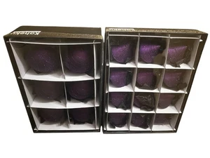 Kaheku | Christbaumkugel - Set 19-teilig Viloett Lila | Christbaum | NEU & OVP - Bild 1 von 6