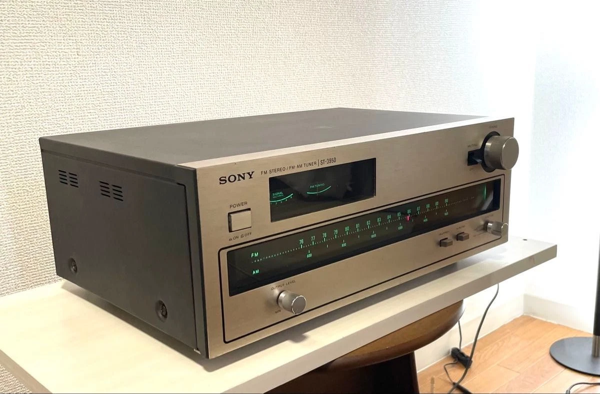 US DDP] Sony ST-3950 Tuner Vintage AM/FM Receiver Fully Functional