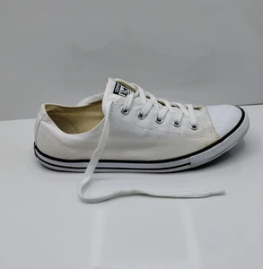 Mujer Converse Chuck Taylor All Star Delicados Zapatos Talla 9 Usado 530057F Blanco - Imagen 1 de 7
