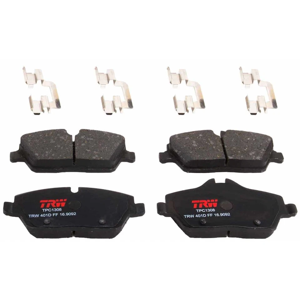 Juego de pastillas de freno delanteras TXH1308 TRW para Mini Cooper 2007-2023 Foto 1 de 1
