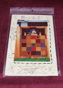 Meme's Quilts Lap Quilt 51" x 66" Pattern - Winter Cozy - Picture 1 of 2