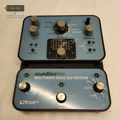 SOURCE AUDIO SA141 SOUNDBLOX PRO MULTIWAVE BASS DISTORTION UNTESTED - Image 1 of 4