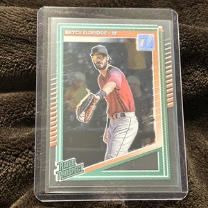 BRYCE ELDRIDGE 2025 DONRUSS CLEARLY RATED PROSPECT GIANTS SP NM+ Free Shipping - Picture 1 of 6