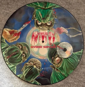 Autopsy - Severed Survival Picture Disc Vinyl LP von 1990 Erstpressung - Bild 1 von 2