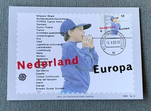 Países Bajos Países Bajos 1989 - Maxicard postal máxima Nº 9 - Imagen 1 de 2