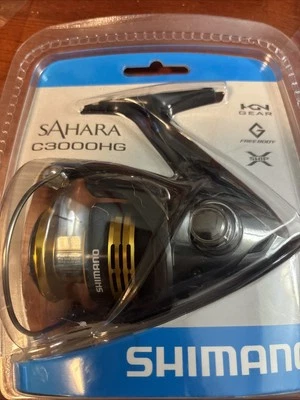 Carrete de pesca giratorio Shimano Sahara C3000 HG Foto 1 de 4