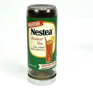 NESTEA Instant Tee Spender Packung Neu aus altem Lagerbestand Glas 6,75 Unzen Größe Nestle SELTEN VERSIEGELT - Bild 1 von 17