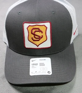 USC Trojans Gorra Gorra Camionero Snap Back Talla Única NCAA Fútbol Nike Classic99 Gris - Imagen 1 de 7