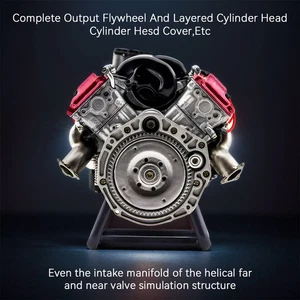 Kits de motor Mini V8 adecuados para coche AX90104 SCX10II Capra VS4-10 Pro/Ultra - Imagen 1 de 9