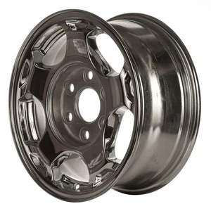 Plated Chrome 5 Spoke 16 x 7 Refurbished Wheel - Picture 1 of 1
