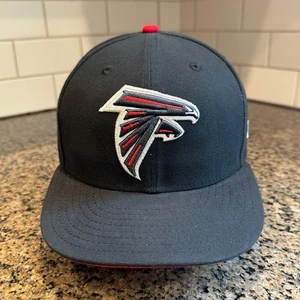 Cappello Berretto Atlanta Falcons NFL Football New Era 59Fifty 7 3/8 Nero - Foto 1 di 9