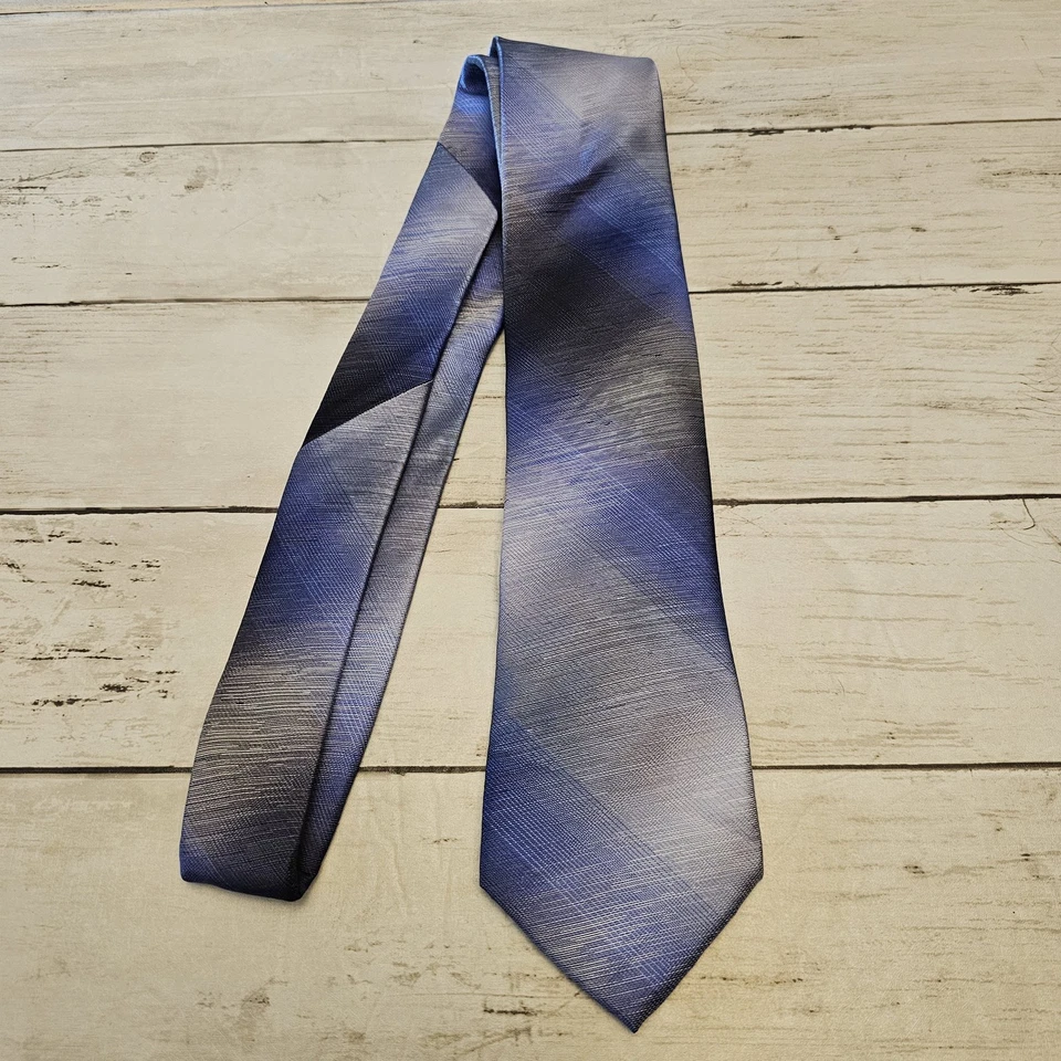 Van Heusen галстук мужской классический шелк смесь галстук официальный диагональ полоски платье - Изображение 1 из 4