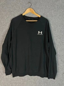 Under Armour Coldgear T Shirt Mens Size XL Black Long Sleeve Pullover Casual - Picture 1 of 17