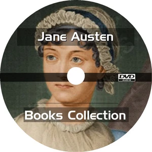 * JANE AUSTEN BOOKS COLLECTION * 10 AUDIOBOOKS on DVD * UNABRIDGED MP3 * - Picture 1 of 1