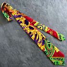 GIANNI VERSACE COUTURE silk tie Maharajah print from F/W 1993/94