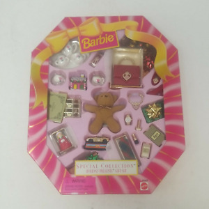 Vintage Mattel Barbie Special Collection Holiday Presents Gift Set New Sealed