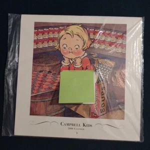 2006 Campbell Kids Wall Calendar - Factory Sealed Limited Edition Collection  - Picture 1 of 4
