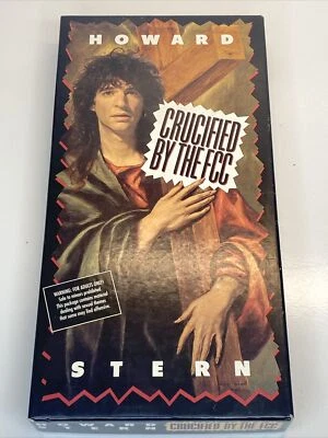 Vintage 1991 Howard Stern Crucified by the FCC Double Cassette Box Set . - Image 1 of 4