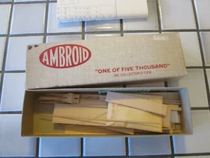 ambroid old wood southern full door box car kit HO scale //// - Picture 1 of 5