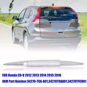 For Honda CR-V CRV 2012-2016 3rd Brake Tail Light Rear High Mount Lamp White - Picture 1 of 8