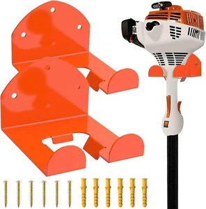 2 Pack Garage Organizer Trimmer Rack Heavy Duty Weed Eater Hanger Trimmer Hanger - Picture 1 of 5