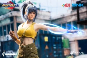 DarkSteel Toys × ZenPunk KOF KING OF FIGHTERS ‘97 - Leona Heidern 1/6 Figure - Picture 1 of 12