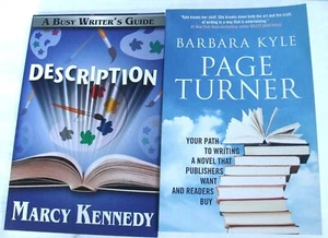 2 Writing Books Busy Writer Guide Description Kennedy + Page Turner Barbara Kyle - Bild 1 von 10