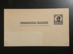 Scott# UX19 Mint Postal Card toned spot SCV $45 APS lifetime member - Picture 1 of 2