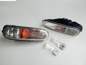 NEW Toyota Supra MK4 JZA80 Genuine Front Bumper Turn Signal Lights Set OEM JDM - Picture 1 of 6