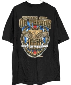 Military 7.62 Design T-Shirt Men’s XL OEF/OIF Veterans Taking Aim On Terror NEW - Picture 1 of 8