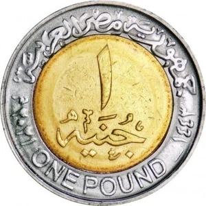 Egypt | 1 Pound Coin | Council of State | Km:1068 | 2021 - Picture 1 of 2