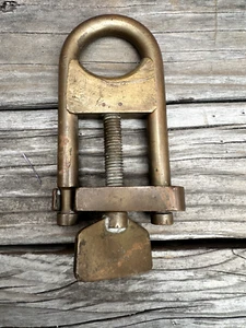 ABRAZADERA DE BRONCE DECO VINTAGE PARA TRAJE DE BUCEO - Imagen 1 de 3