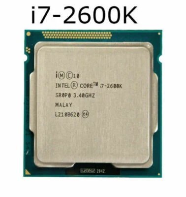 Original Intel Core i7-2600K 3.4GHz QUAD-CORE 8M 32nm LGA 1155 CPU Processors - Image 1 of 2