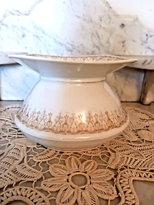 Victorian KPM Co. Porzellan Damen Spittoon Kuspidor 8" Durchmesser - SELTEN - Bild 1 von 3