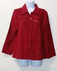 Canyon Road Buttons Up Shirt Long Sleeve Red Size Medium