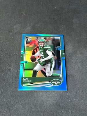 Sam Darnold 2020 Donruss Optic Aqua #76 223/299 - Image 1 of 2