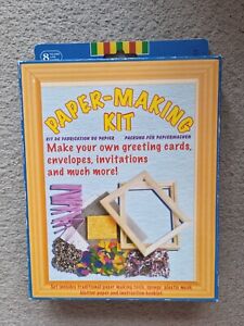 Paper making kit, make your own greeting cards, envelopes, invitations and more
