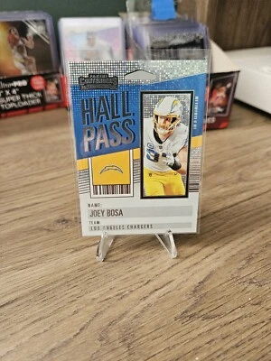 2023 Panini Contenders FOTL Joey Bosa Hall Pass #10 Los Angeles Chargers - Image 1 of 4