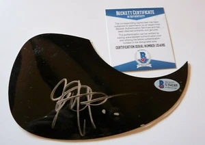 Golpeador de guitarra autografiado firmado por Beckett John Popper Blues Traveler - Imagen 1 de 1