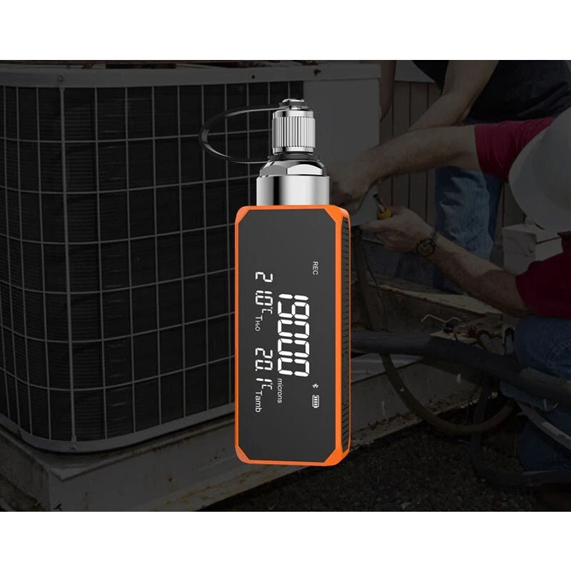 VGW-mini 1-19000 Microns Digital Vacuum Gauge Refrigerant Vacuum Gauge f/ HVAC&R - image 1 of 1