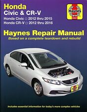 Honda Civic / CR-V Repair Manual: 2012-2016