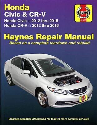 Honda Civic / CR-V Repair Manual: 2012-2016 - Image 1 of 2