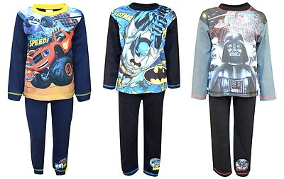 Pijama de noche para niños personaje oficial Batman Superman Star Wars edad 4-10 años Foto 1 de 4