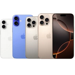 Apple iPhone 16/16 Plus/16 Pro/16 Pro Max- 128/256GB Unlocked - Mix Colors A++ - Picture 1 of 40