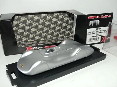 AUTO UNION TYPE C STREALINE 1937 Voiture de Records B. ROSEMEYER BRUMM R352 1:43 - Photo 1/2
