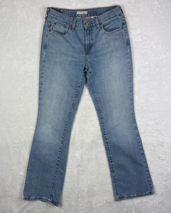 Levis 515 Jeans Womens 6 M Blue Cotton Blend Denim Bootcut Pants Comfort - Picture 1 of 17