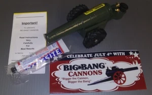 Big-Bang Cannons Military Green Cannon - Toy Cannon Does Not Fire Projectiles - Picture 1 of 1